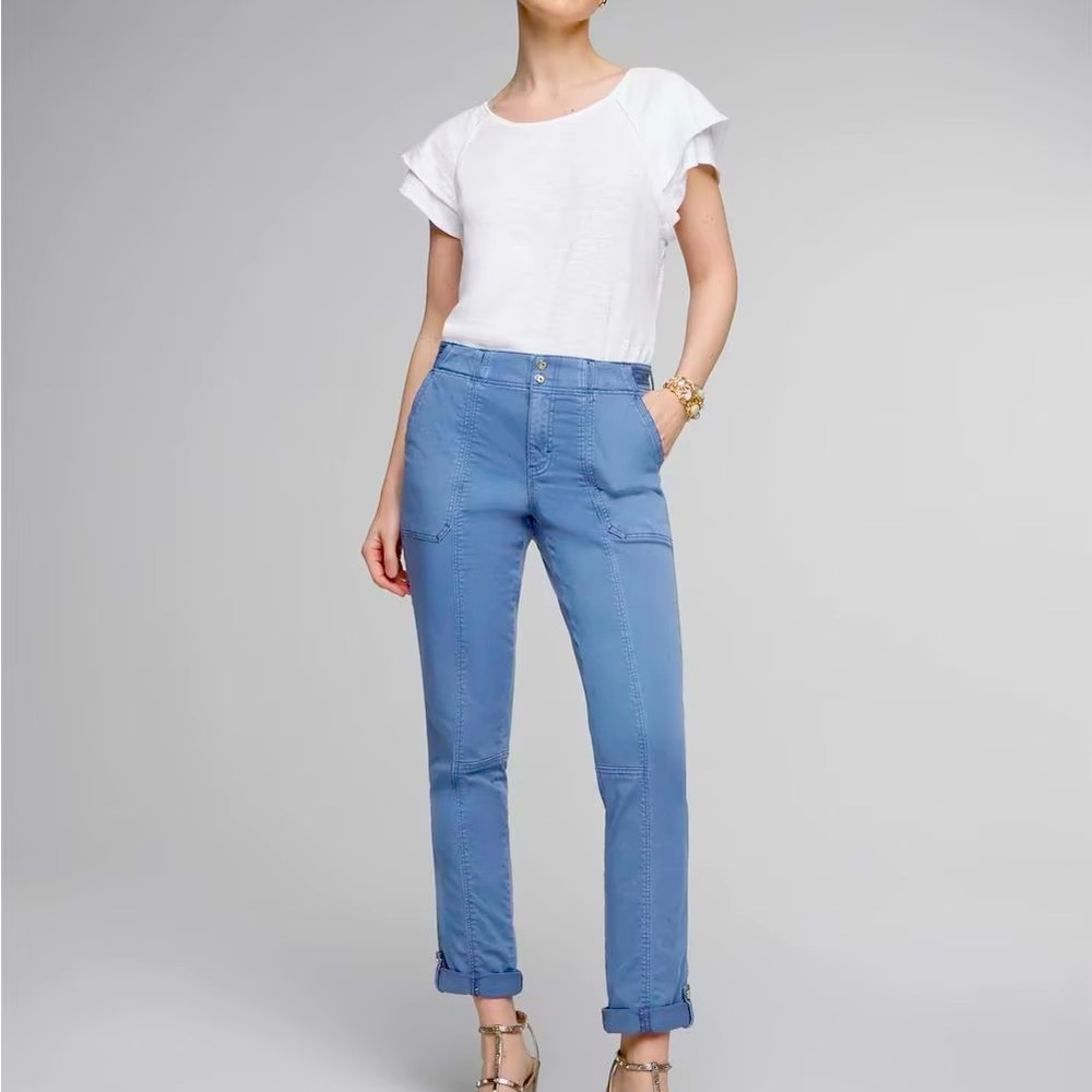 WHBM Midrise straight crop pants THIS SEASON